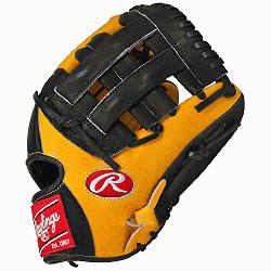 t of the Hide Baseball Glove 11.75 inch PRO1175-6GTB Right Handed Thr